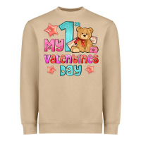 Mushroom my first valentines day Heavyweight Sweatshirt - AdoDesignShop