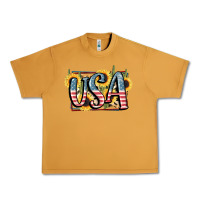 Peanut Butter USA 4th of July Urban Heavy Tee - FaDigitalArtStudio