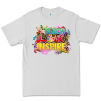 Dove Grey teach love inspire Premium Tee - CowGirlArtShop