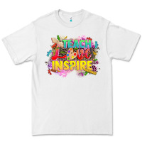 White teach love inspire Premium Tee - CowGirlArtShop