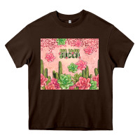 Chocolate Brown not today succa tumbler Heavy Core Tee - TumblerDesignByShophia