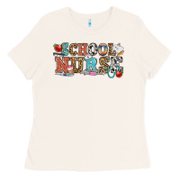 Bone school nurse Ladies Tee - OliviaCreatesArt