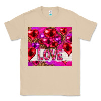 Mushroom love heart shaped balloons tumbler hjf Classic Tee - HowdyJamesFarm