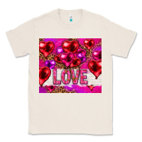Natural love heart shaped balloons tumbler hjf Classic Tee - HowdyJamesFarm