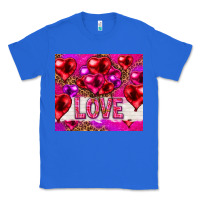 True Royal love heart shaped balloons tumbler hjf Classic Tee - HowdyJamesFarm