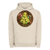 Pigment French Oak Softball Leopard  Christmas Urban Hoodie - RanaPortraitStore