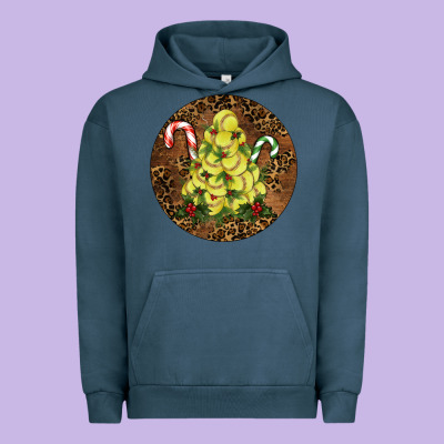 Softball Leopard  Christmas Urban Hoodie Designed By Ranaportraitstore