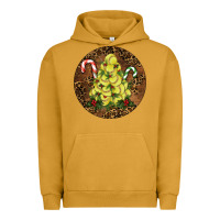 Pigment Peanut Butter Softball Leopard  Christmas Urban Hoodie - RanaPortraitStore