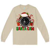 Mushroom santa cam Long Sleeve Tee - FaDigitalArtStudio