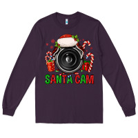 Plum santa cam Long Sleeve Tee - FaDigitalArtStudio