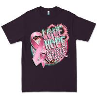 Plum love hope cure Premium Tee - CowGirlArtShop