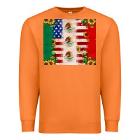 Carrot American flag mexico flag sunflower cactus Premium Sweatshirt - JahusDesignShop