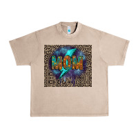 French Oak Leopard mom Urban Heavy Tee - FaDigitalArtStudio