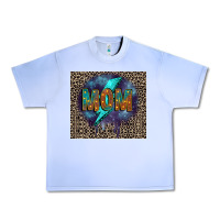 Grape Ice Leopard mom Urban Heavy Tee - FaDigitalArtStudio