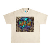 Sandshell Leopard mom Urban Heavy Tee - FaDigitalArtStudio