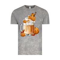 Cloud Rock Fall Coffee Vintage Tee - FaDigitalArtStudio