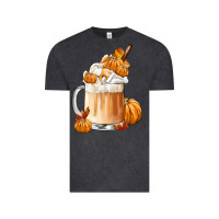 Vintage Black Fall Coffee Vintage Tee - FaDigitalArtStudio