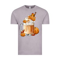 Vintage Zinc Fall Coffee Vintage Tee - FaDigitalArtStudio