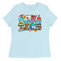 Baby Blue pharmacy tech Ladies Tee - OliviaCreatesArt