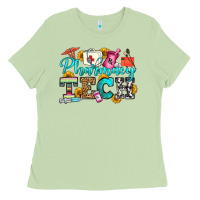 Matcha pharmacy tech Ladies Tee - OliviaCreatesArt