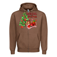 Chestnut Cowgirl Christmas Zipper Hoodie - AdoDesignShop
