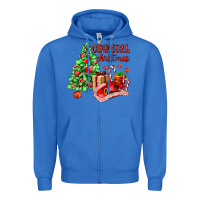 True Royal Cowgirl Christmas Zipper Hoodie - AdoDesignShop