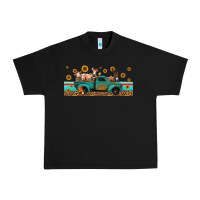 Black western animals truck Urban Heavy Tee - Jasminsmagicworld