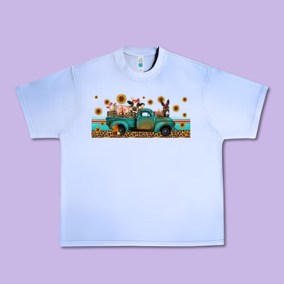 Western Animals Truck Urban Heavy Tee Designed By Jasminsmagicworld