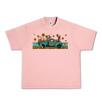 Salmon western animals truck Urban Heavy Tee - Jasminsmagicworld