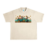 Sandshell western animals truck Urban Heavy Tee - Jasminsmagicworld