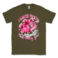 Army Green cancer picked the wrong girl Classic Tee - CowGirlArtShop
