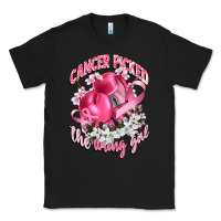Black cancer picked the wrong girl Classic Tee - CowGirlArtShop