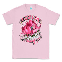 Bubblegum Pink cancer picked the wrong girl Classic Tee - CowGirlArtShop