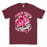 Burgundy cancer picked the wrong girl Classic Tee - CowGirlArtShop