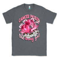Charcoal Heather cancer picked the wrong girl Classic Tee - CowGirlArtShop