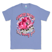 Colony Blue cancer picked the wrong girl Classic Tee - CowGirlArtShop