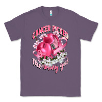 Lavender cancer picked the wrong girl Classic Tee - CowGirlArtShop