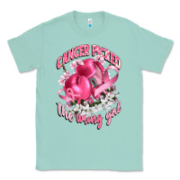 Seafoam cancer picked the wrong girl Classic Tee - CowGirlArtShop