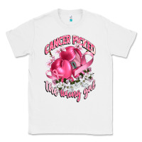 White cancer picked the wrong girl Classic Tee - CowGirlArtShop