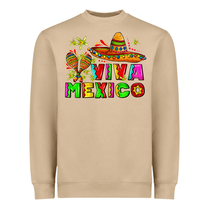Viva Mexico Heavyweight Sweatshirt by AdoDesignShop | Teevron