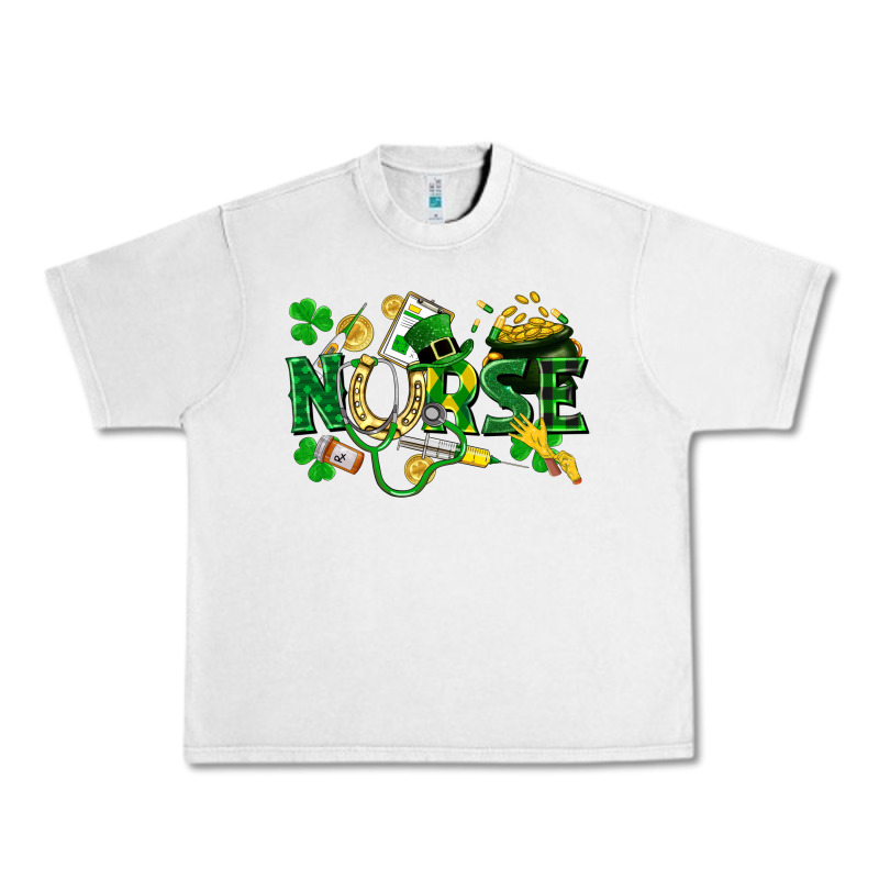 Nurse St Patrick Urban Heavy Tee by FaDigitalArtStudio | Teevron