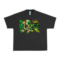 Pigment Black nurse st patrick Urban Heavy Tee - FaDigitalArtStudio