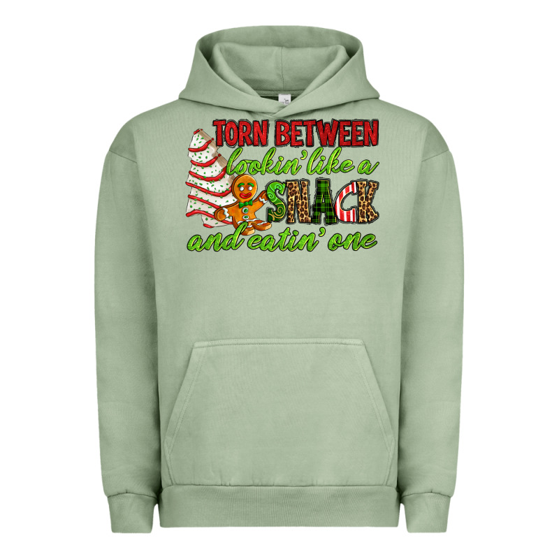 Torn Between Lookin' Like A Snack And Eatin' One Urban Hoodie by RanaPortraitStore | Teevron
