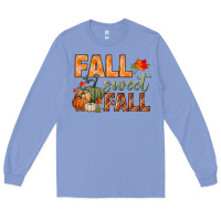 Colony Blue fall sweet fall Long Sleeve Tee - BundleAndBundleShop