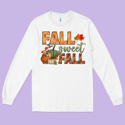 Fall Sweet Fall Long Sleeve Tee Designed By Bundleandbundleshop