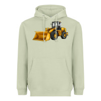 Matcha bulldozer Heavyweight Hoodie - JahusDesignShop