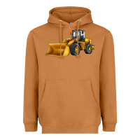 Meerkat bulldozer Heavyweight Hoodie - JahusDesignShop