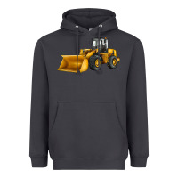 Smoke bulldozer Heavyweight Hoodie - JahusDesignShop