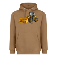 Toasted Coconut bulldozer Heavyweight Hoodie - JahusDesignShop