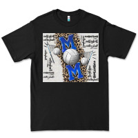 Black volleyball mom blue mother's day Premium Tee - CowGirlArtShop